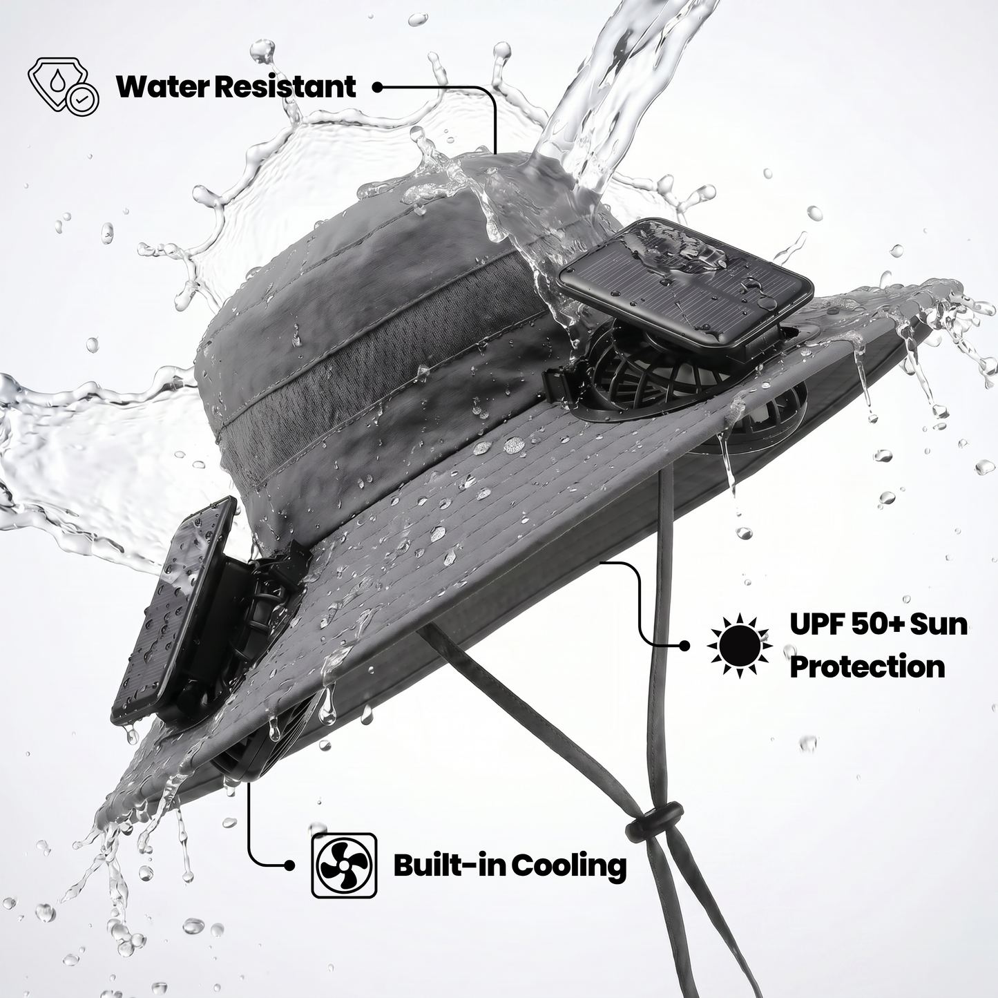 Solar Fan Sun Hat