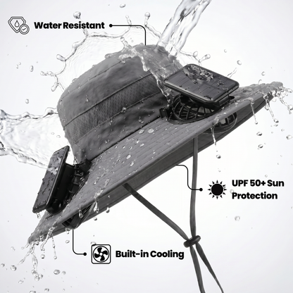 Solar Fan Sun Hat